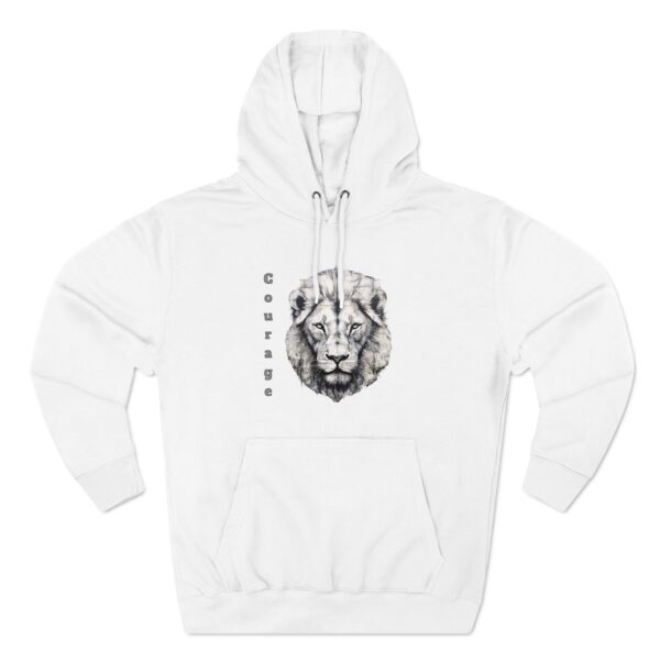 Courageous Faith Hoodie: Wear Strength from Within